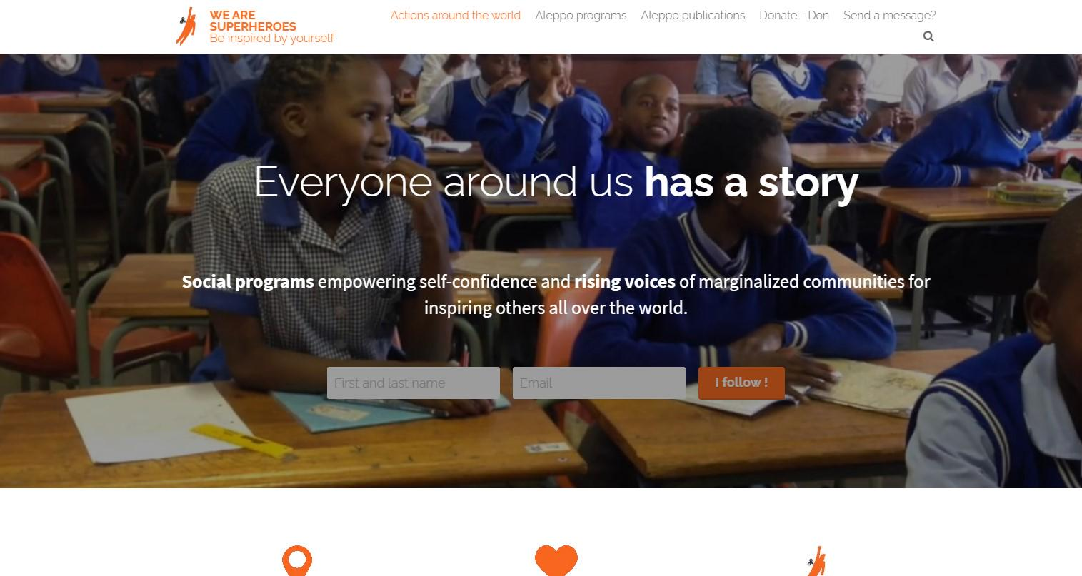 圖片取自Strikingly用戶網站 圖片取自Strikingly用戶網站